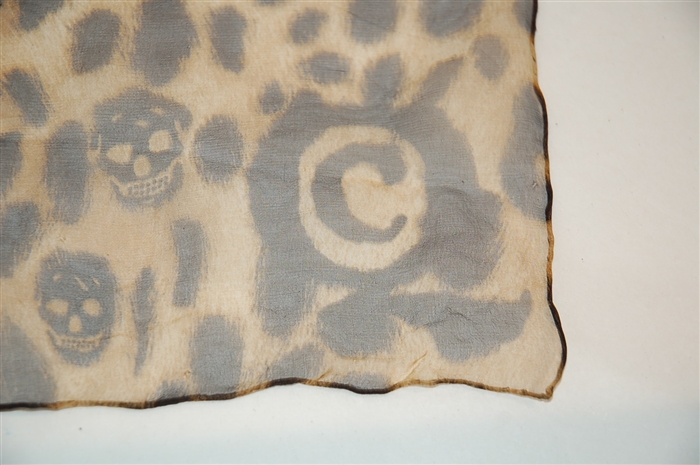 Animal Print Alexander McQueen Silk Scarf, size O/S