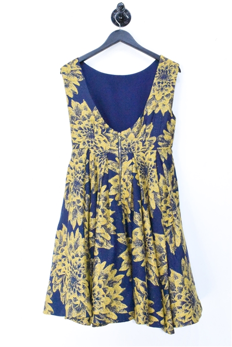 Floral Alice + Olivia A-Line Dress, size 8