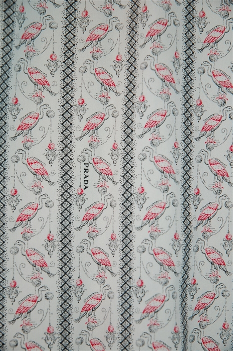 Print Prada Button Shirt, size L
