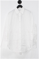Soft White Secret Mission Button Shirt, size S