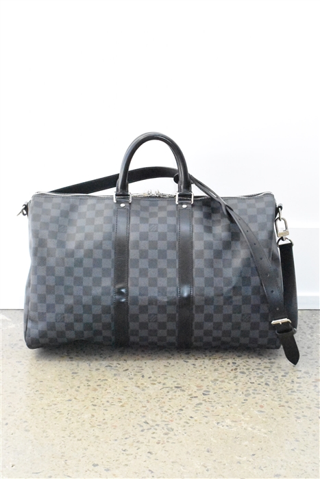 Damier Graphite Louis Vuitton Duffle, size L