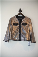 Black & Silver Luisa Cerano Jacket, size 10