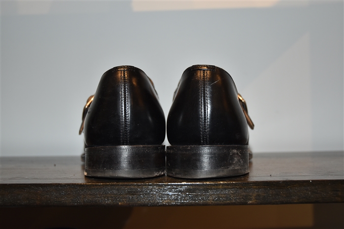 Black Leather Church's Monkstrap, size 9