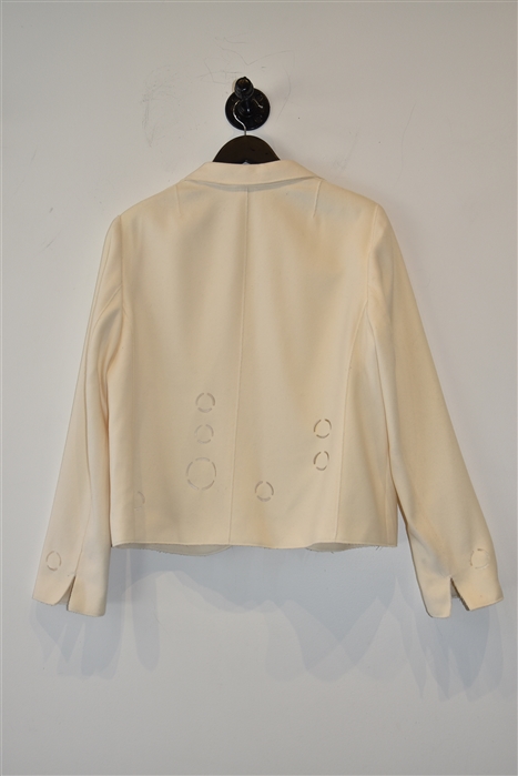 Cream Akris - Punto Blazer, size 14