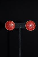 Ruby Nina Ricci Earrings, size O/S