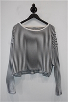 White Stripe Alexander Wang - T Pullover, size L