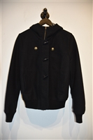 Basic Black Marc Cain Bomber Jacket, size M