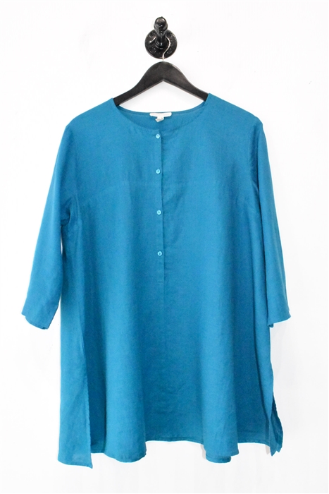 Teal Eileen Fisher Tunic, size S