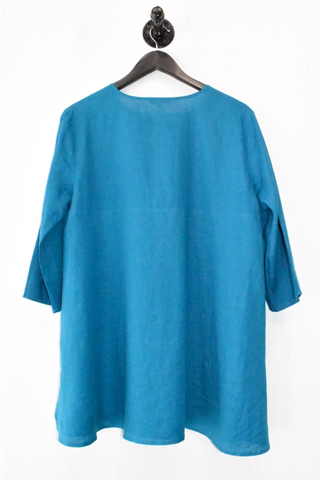 Teal Eileen Fisher Tunic, size S