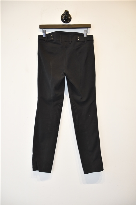Basic Black Gucci Riding Pants, size 6