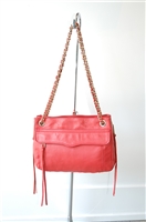 Deep Red Rebecca Minkoff Shoulder Bag, size M