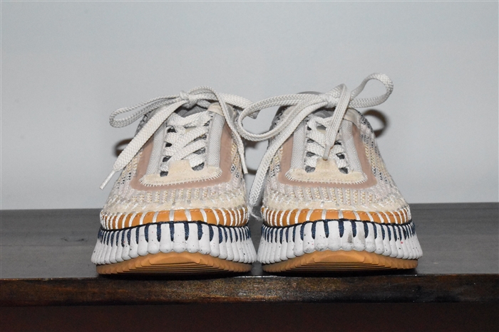 Mixed Neutrals Chloe Sneaker, size 8