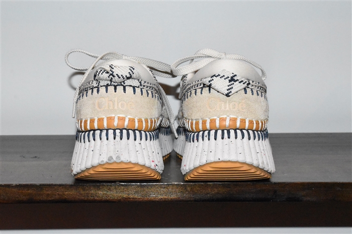 Mixed Neutrals Chloe Sneaker, size 8