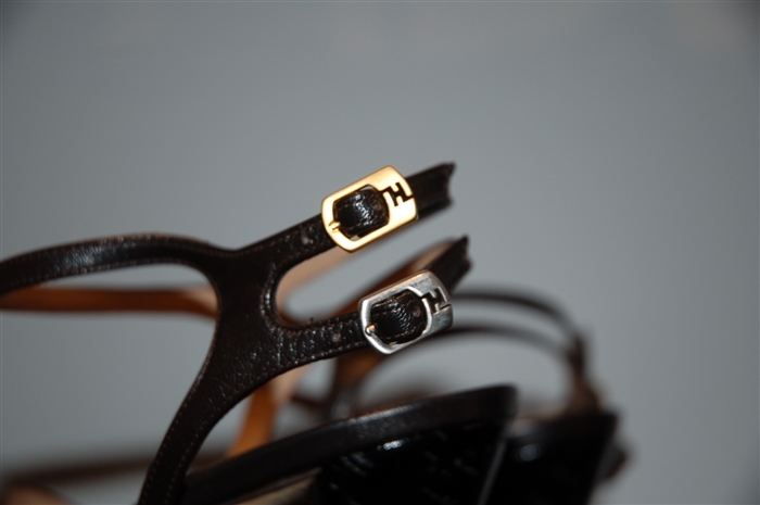 Monogram Fendi Sandal, size 7.5