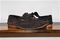 Navy Kiton Moccasin, size 9