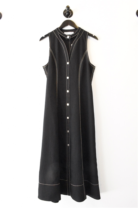 Basic Black Proenza Schouler A-Line Dress, size 6