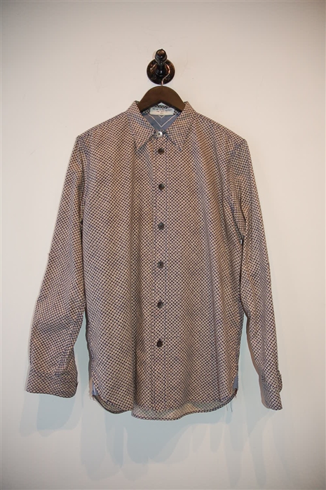 Geometric Paul Smith Button Shirt, size M