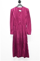 Boysenberry Diane von Furstenberg A-Line Dress, size M