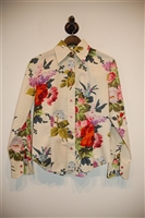 Floral Etro Shirt, size 6