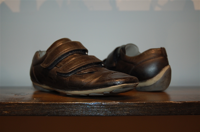 Black Leather Miu Miu Sneaker, size 6