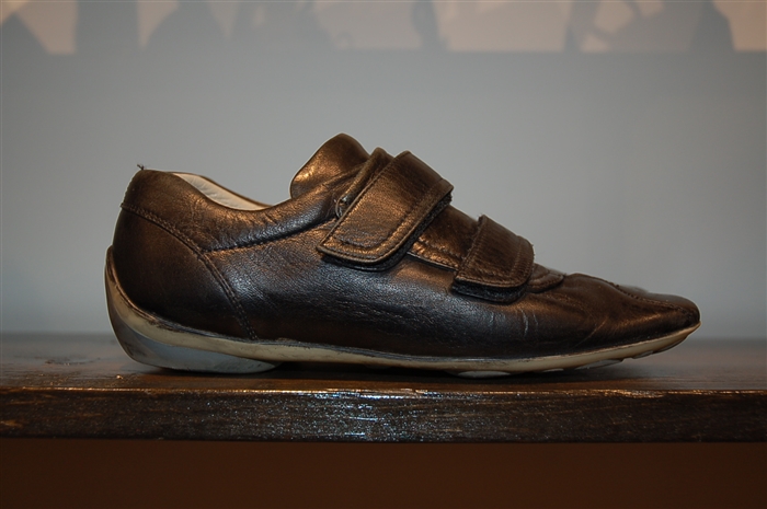 Black Leather Miu Miu Sneaker, size 6