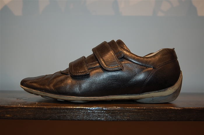 Black Leather Miu Miu Sneaker, size 6