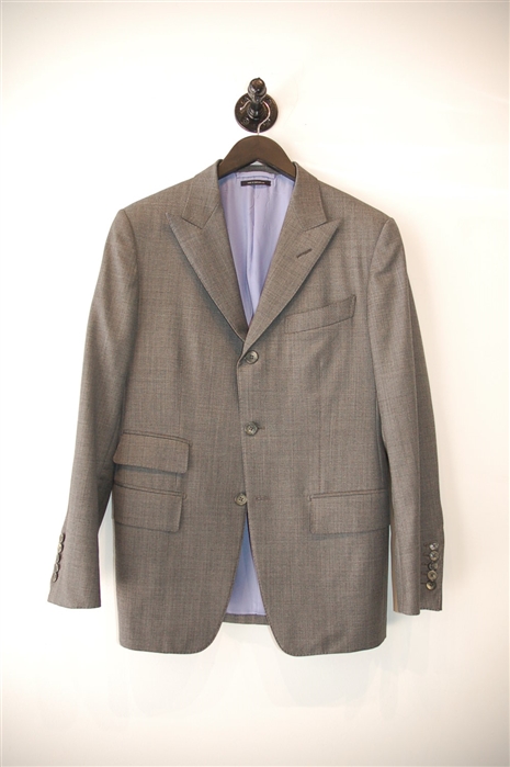 Steel Tom Ford Two-Piece Suit, size 38