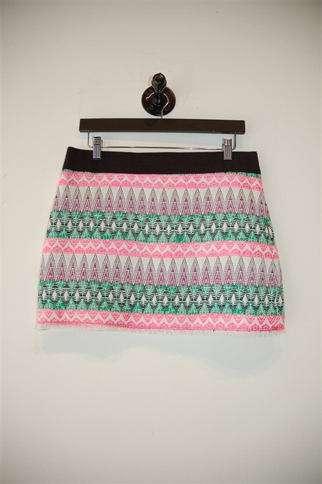 Geometric Milly Mini Skirt, size 8