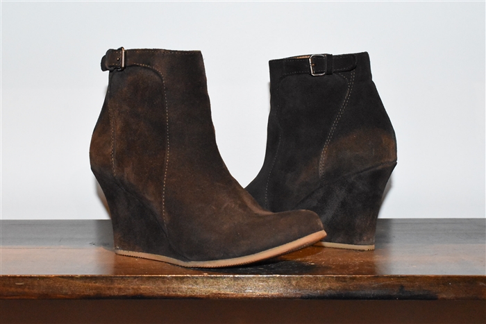 Espresso Lanvin Booties, size 6
