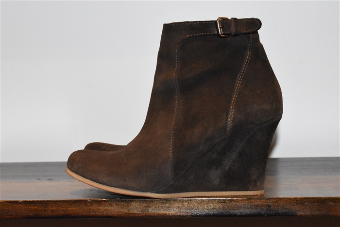 Espresso Lanvin Booties, size 6