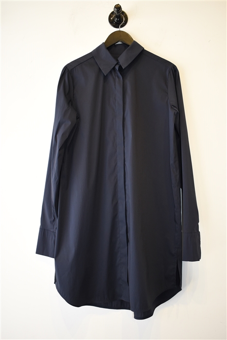 Navy Marie Saint Pierre Shirt Dress, size M