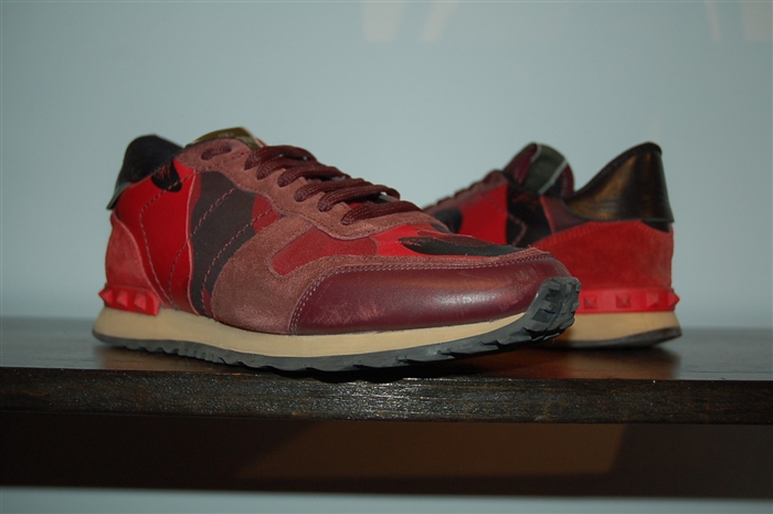 Camouflage Valentino Sneaker, size 8