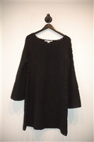 Basic Black Diane von Furstenberg Sweater Dress, size S