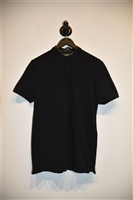 Basic Black The Kooples Polo, size S