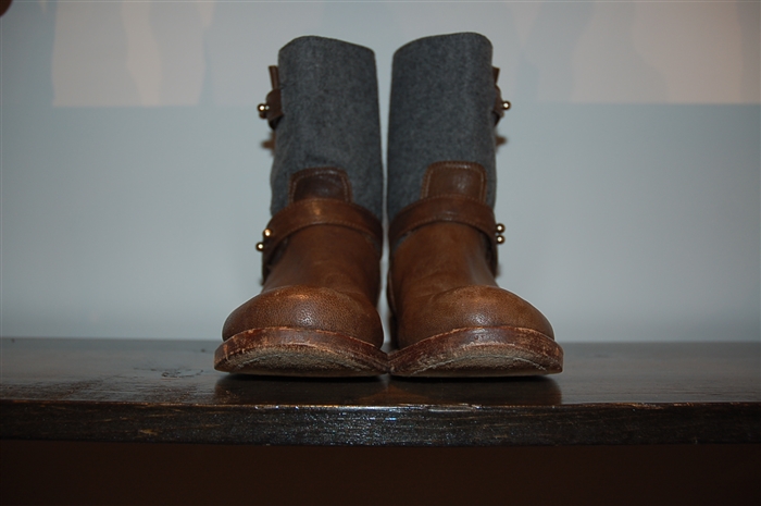 Brown Leather Rag & Bone Boots, size 7