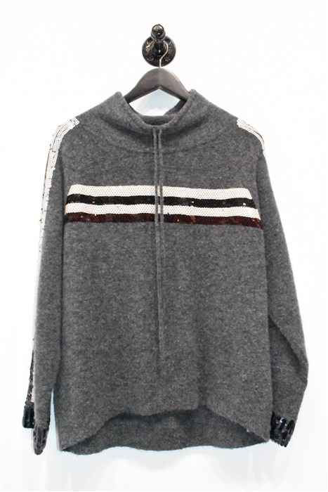 Dark Ash Luisa Cerano Pullover, size 8