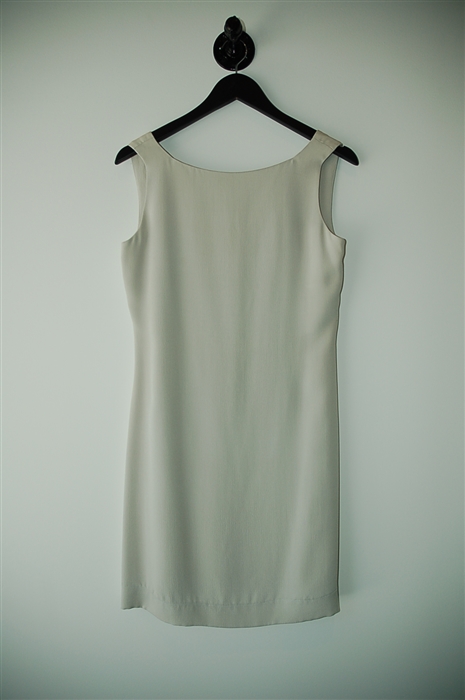 Light Silver Lida Baday Sheath Dress, size 6