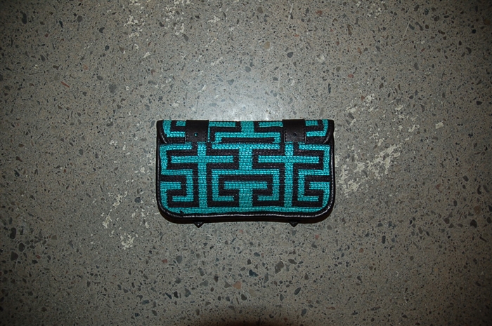 Black & Teal Proenza Schouler Wallet, size M