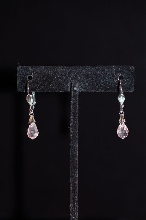 Rhodium Nina Ricci Earrings, size O/S