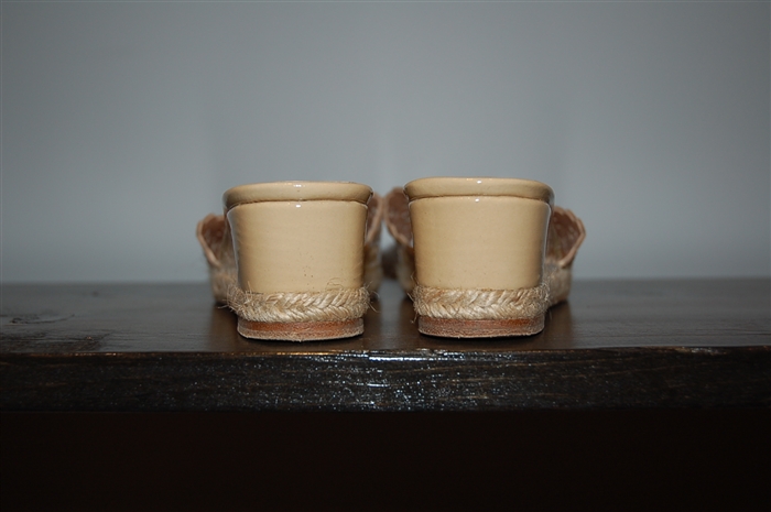 Beige Oscar de la Renta Sandal, size 8