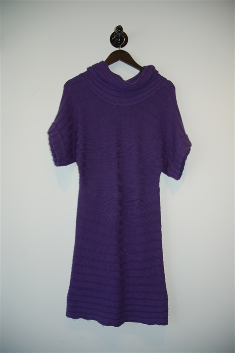 Grape Versace Jeans Couture Sweater Dress, size S