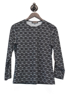 Geometric Comrags Pullover, size XL