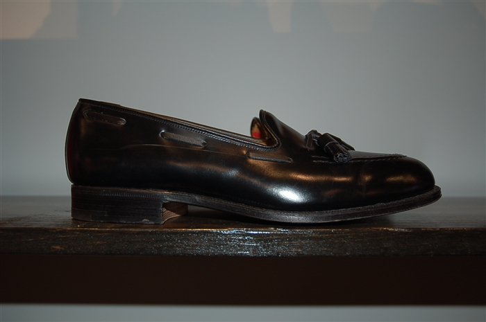 Black Leather Church's Loafer, size 8.5