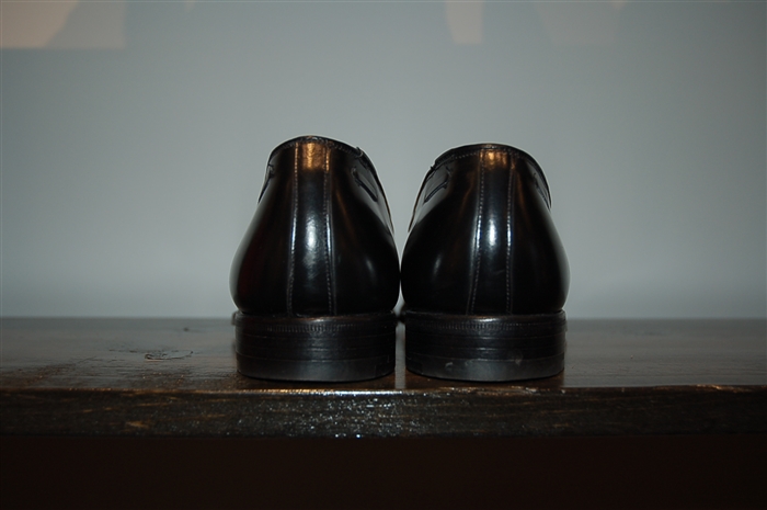 Black Leather Church's Loafer, size 8.5