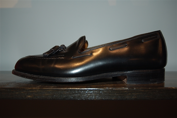 Black Leather Church's Loafer, size 8.5