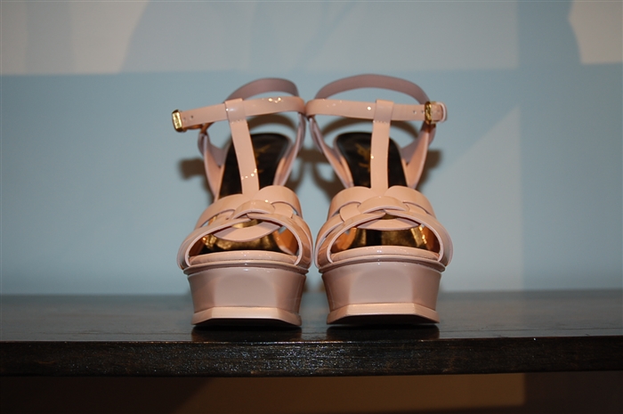 Blush Saint Laurent Sandal, size 6.5