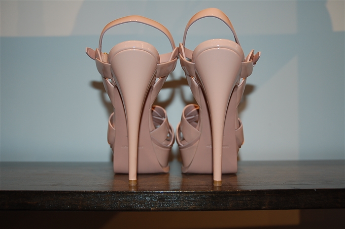 Blush Saint Laurent Sandal, size 6.5