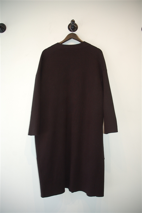 Basic Black Maje Long Coat, size O/S