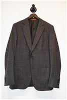 Glen Plaid Isaia Two-Piece Suit, size 40
