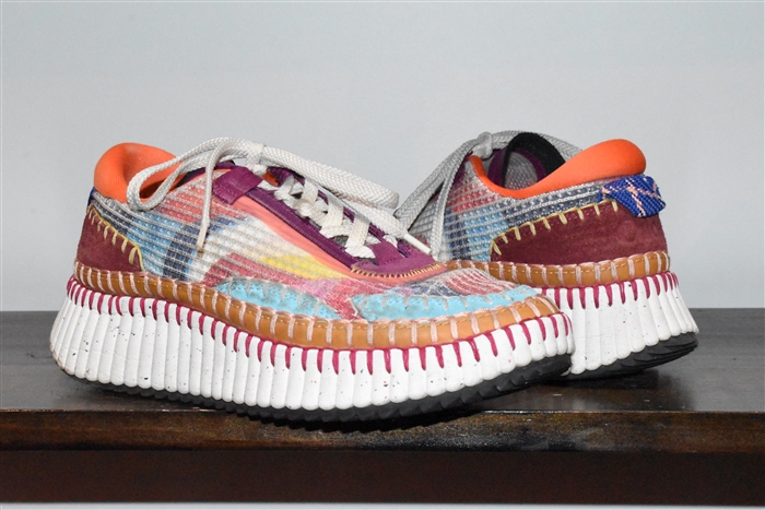 Multicoloured Chloe Sneaker, size 8